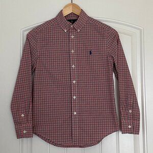 Polo Ralph Lauren Blue Label Button Down Shirt 100% cotton  Like New